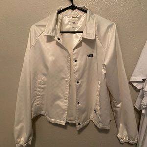 Vans silk checkerboard jacket size medium